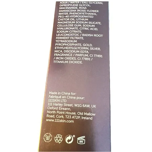 111 SKIN Harley St. London Rose Gold Radiance Booster NIB all skin types - Picture 6 of 15